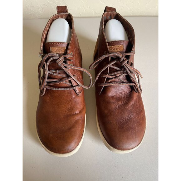 Chaco Men's Davis Mid Leather Boot Lace Up Round Toe US 10 - Picture 3 of 11